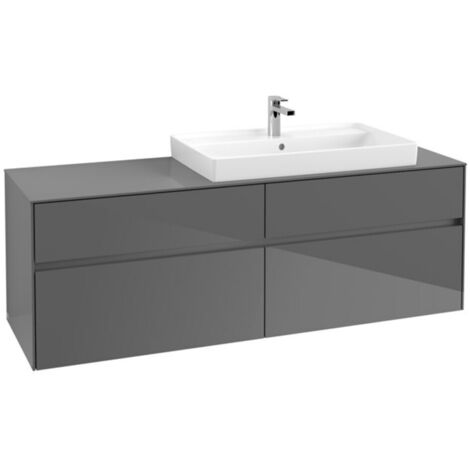 Villeroy & Boch Collaro Waschbeckenunterschrank, 4 Auszüge,