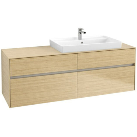 Villeroy & Boch Collaro Waschbeckenunterschrank, 4 Auszüge,