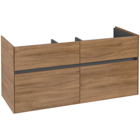 Villeroy & Boch Collaro Waschbeckenunterschrank, 4 Auszüge,