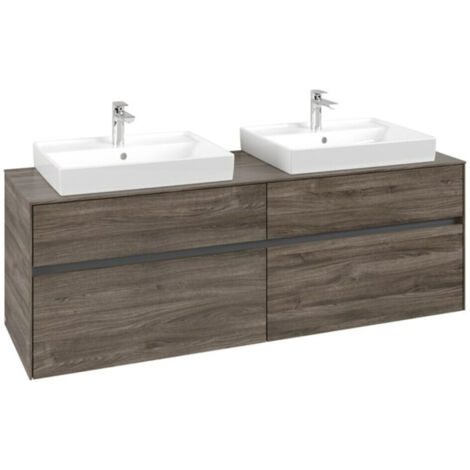 Villeroy & Boch Collaro Waschbeckenunterschrank, für 2