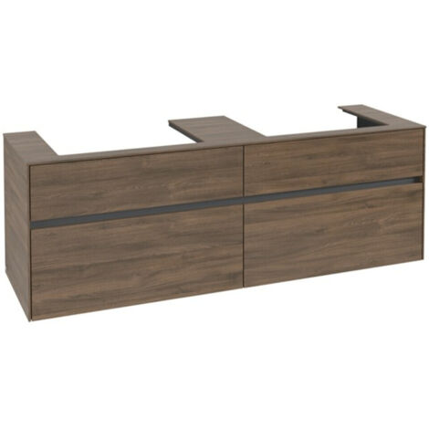 Villeroy & Boch Collaro Waschbeckenunterschrank, für 2