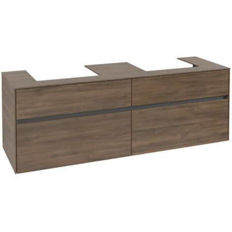 Villeroy & Boch Collaro Waschbeckenunterschrank, für 2