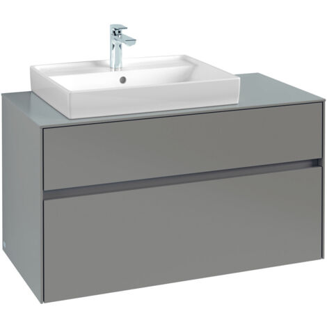 Villeroy & Boch Collaro Waschbeckenunterschrank, wandhängend, 2