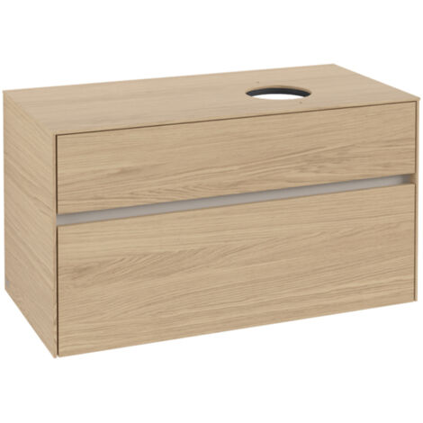 Villeroy & Boch Collaro Waschbeckenunterschrank, Wandhängend, 2