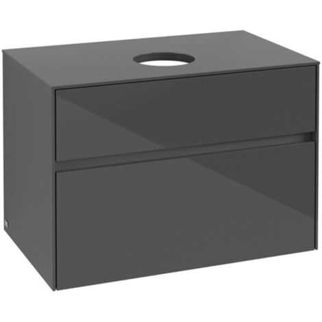 Villeroy & Boch Collaro Waschbeckenunterschrank, Wandhängend, 2