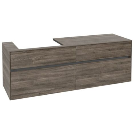Villeroy & Boch Collaro Waschbeckenunterschrank, Wandhängend, 4