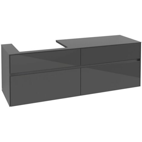 Villeroy & Boch Collaro Waschbeckenunterschrank, Wandhängend, 4