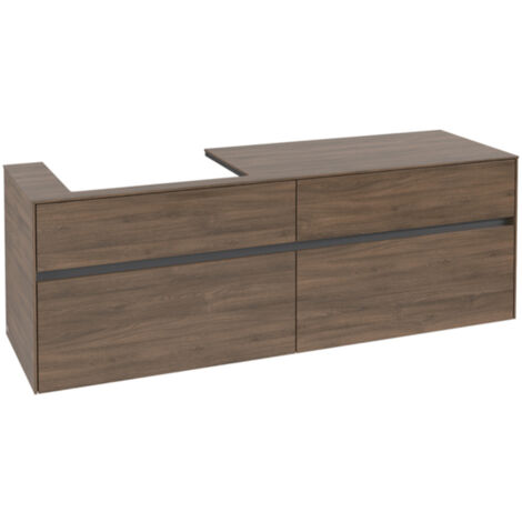 Villeroy & Boch Collaro Waschbeckenunterschrank, Wandhängend, 4