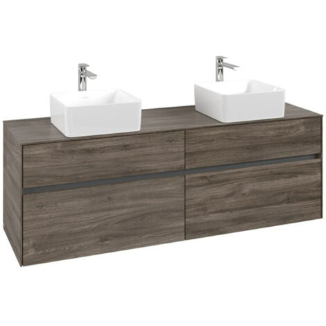 Villeroy & Boch Collaro Waschbeckenunterschrank, Wandmontage, 4