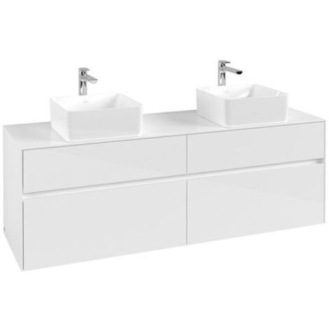 Villeroy & Boch Collaro Waschbeckenunterschrank, Wandmontage, 4