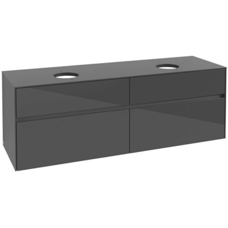 Villeroy & Boch Collaro Waschbeckenunterschrank, Wandmontage, 4