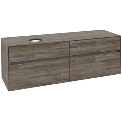 Villeroy & Boch Collaro Waschbeckenunterschrank, Wandmontage, 4