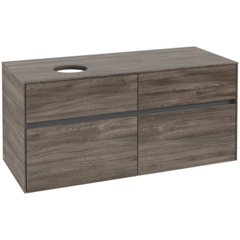 Villeroy & Boch Collaro Waschbeckenunterschrank, Wandmontage, 4