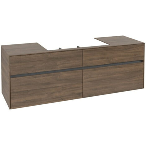 Villeroy & Boch Collaro Waschbeckenunterschrank, Wandmontage, 4