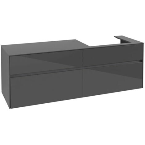 Villeroy & Boch Collaro Waschbeckenunterschrank, Wandmontage, 4