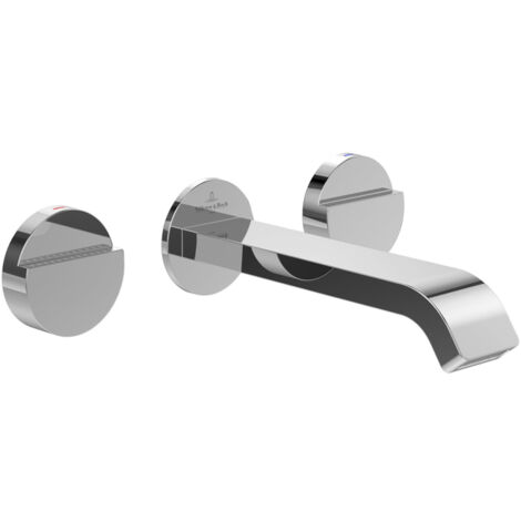 Villeroy & Boch Dawn ensemble de robinet à 3 trous - chrome