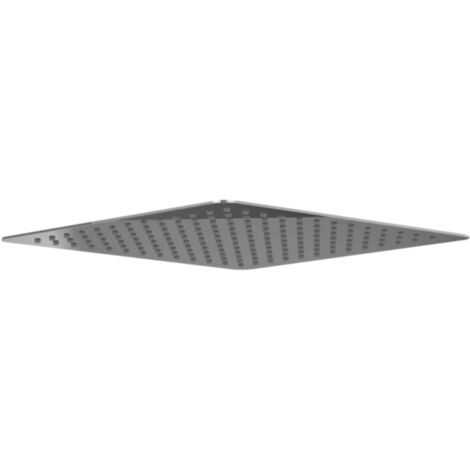Villeroy & Boch – Douche de tête rectangulaire 30x30cm en inox – Finition chrome – Système EasyClean pour nettoyage rapide – Pose murale/plafond