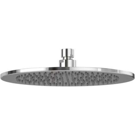 Villeroy & Boch – Douche de tête ronde 25,2 cm en laiton – Système EasyClean – Technologie AirPlus pour jet optimal – Pose murale/plafond