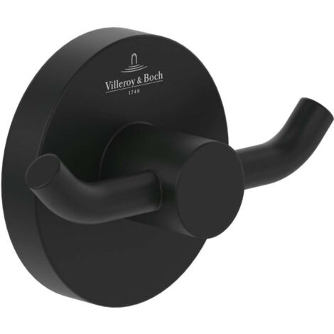 Villeroy & Boch Elements Tender - Gancho, negro mate TVA151012000K5