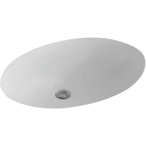 Villeroy & Boch Evana Unterbauwaschbecken, oval, mit Überlauf,