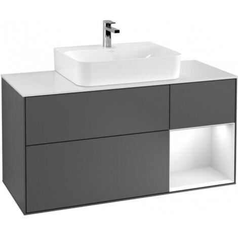 Villeroy & Boch F172MTGF Meuble sous-lavabo Finion F17