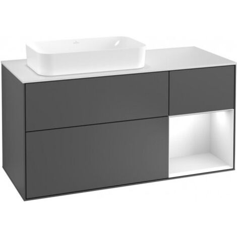 Villeroy & Boch F691MTMT Meuble sous-lavabo Finion F69