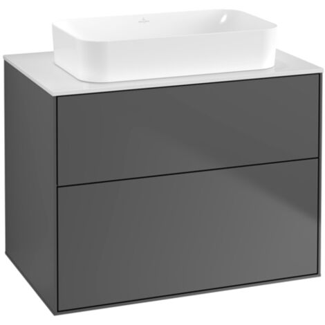 Villeroy & Boch Finion Waschtischunterschrank, 2 Auszüge,