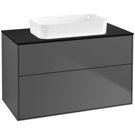 Villeroy & Boch Finion Waschtischunterschrank, 2 Auszüge,