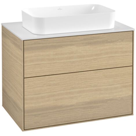 Villeroy & Boch Finion Waschtischunterschrank, 2 Auszüge,