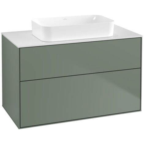 Villeroy & Boch Finion Waschtischunterschrank, 2 Auszüge,