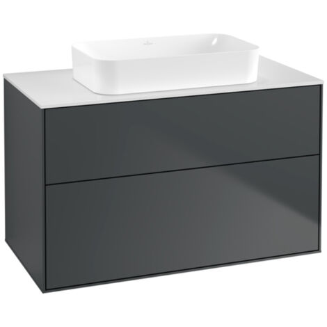 Villeroy & Boch Finion Waschtischunterschrank, 2 Auszüge,