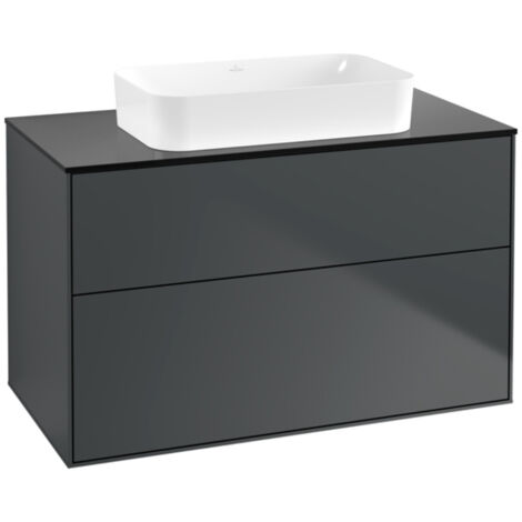 Villeroy & Boch Finion Waschtischunterschrank, 2 Auszüge,