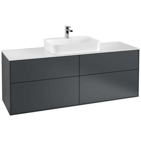 Villeroy & Boch Finion Waschtischunterschrank, 4 Auszüge,