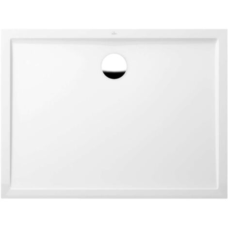 Villeroy & Boch Futurion Flat - Piatto doccia, 90x120 cm, Quaryl, bianco alpino UDQ1290FFL2V-01