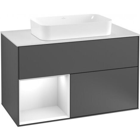 Villeroy & Boch G651MTGF meuble sous-vasque Finion G65