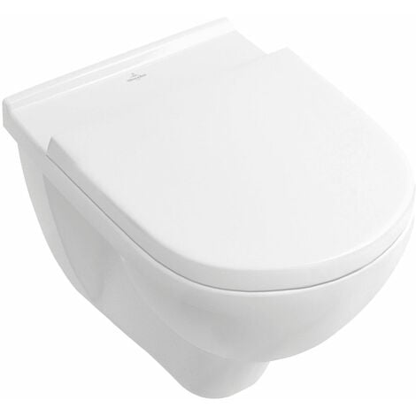 VILLEROY & BOCH V&B Combi-Pack O.NOVO DirectFlush m WWC ti. DirectFlush und WC-Sitz we weiß