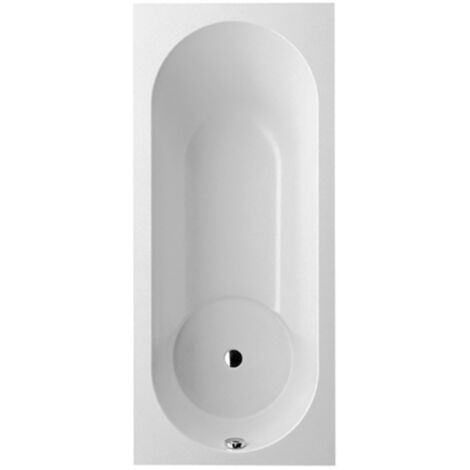 Villeroy & Boch Libra 170 x 75 cm Vasca rettangolare destra e sinistra in Quaryl®, con piedini, bianco (UBQ170LIB2V-01)
