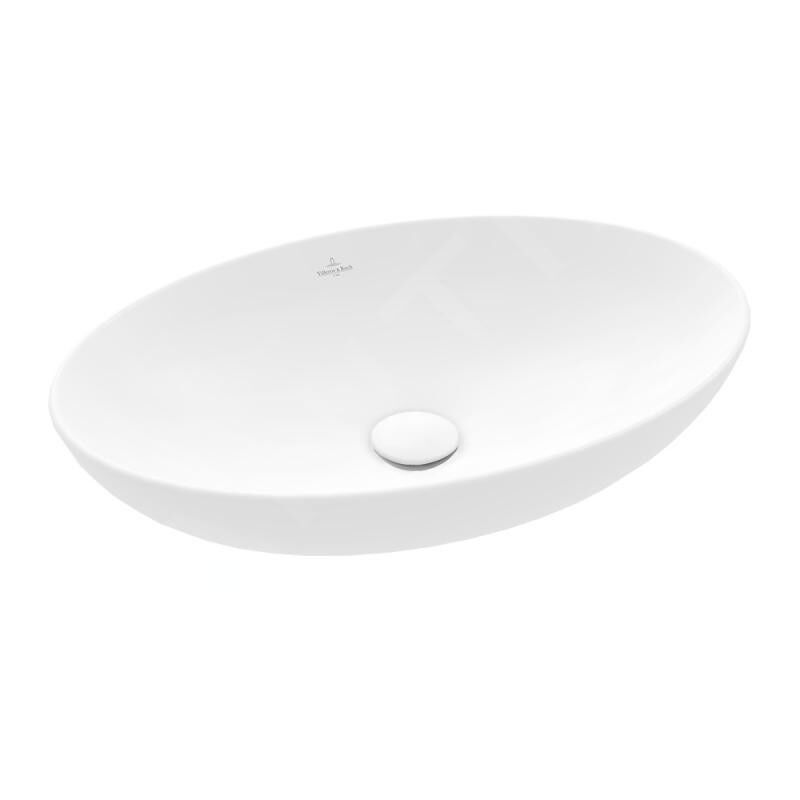 Villeroy&boch - Loop&Friends - Vasque, 620x420 mm, avec trop-plein CeramicPlus, blanc alpin 4A4800R1