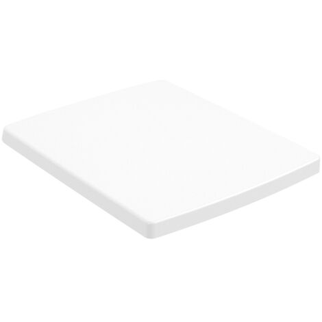 Villeroy & Boch Memento 2.0 - abattant de WC, SoftClosing, QuickRelease, Stone White 8M24S1RW