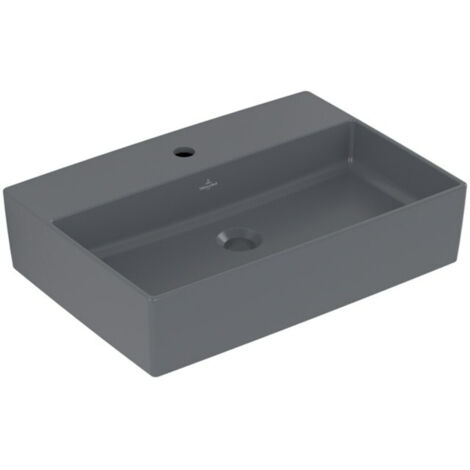 Villeroy & Boch Memento 2.0 Aufsatzwaschbecken, 1 Hahnloch, ohne