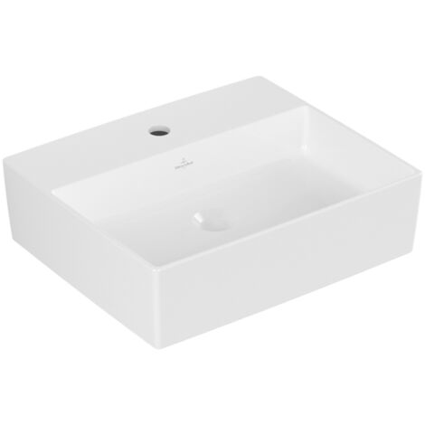 Villeroy & Boch Memento 2.0 Aufsatzwaschbecken, 1 Hahnloch, ohne