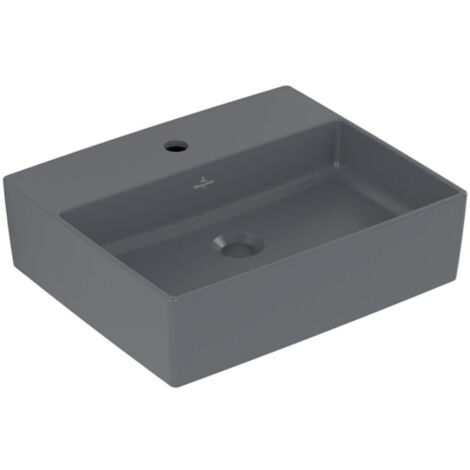 Villeroy & Boch Memento 2.0 Aufsatzwaschbecken, 1 Hahnloch, ohne
