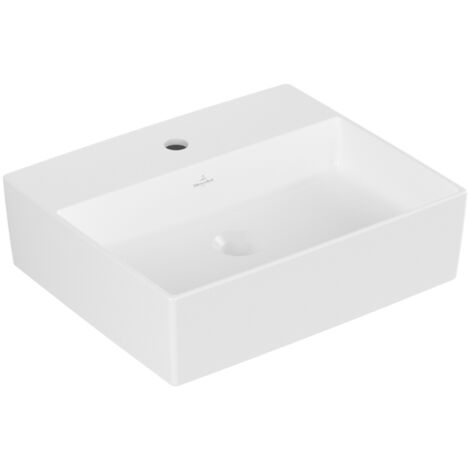 Villeroy & Boch Memento 2.0 Aufsatzwaschbecken, 1 Hahnloch, ohne