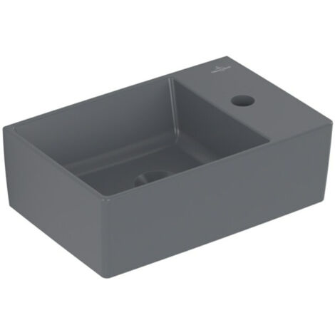 Villeroy & Boch Memento 2.0 Handwaschbecken, 1 Hahnloch, ohne