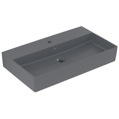Villeroy & Boch Memento 2.0 Wandwaschbecken, 1 Hahnloch, ohne