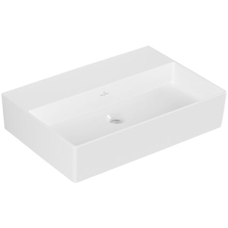 Villeroy & Boch Memento 2.0 Wandwaschbecken, ohne Hahnloch, ohne
