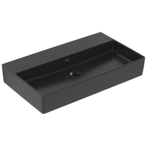 Villeroy & Boch Memento 2.0 Wandwaschbecken, ohne Hahnloch, ohne