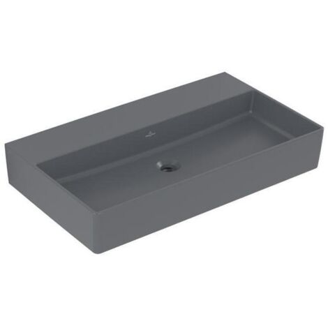 Villeroy & Boch Memento 2.0 Wandwaschbecken, ohne Hahnloch, ohne