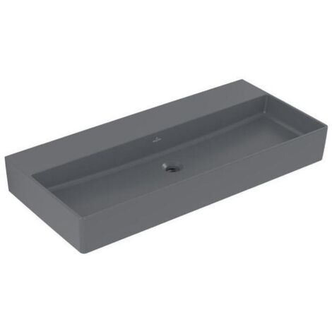 Villeroy & Boch Memento 2.0 Wandwaschbecken, ohne Hahnloch, ohne