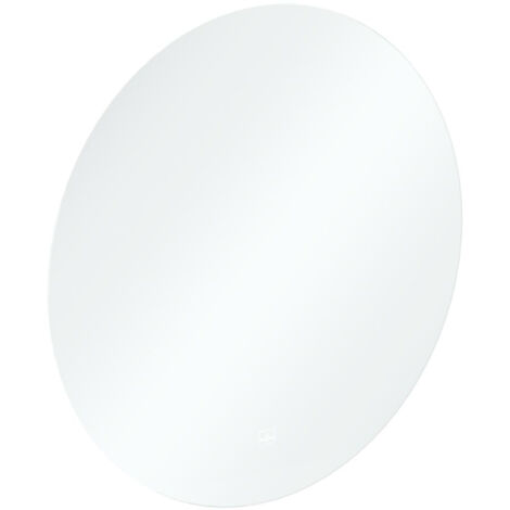 Villeroy & Boch – Miroir lumineux de salle de bain 850 x 850 x 31 mm – A4608500 – Éclairage LED dimmable avec variateur – Montage mural